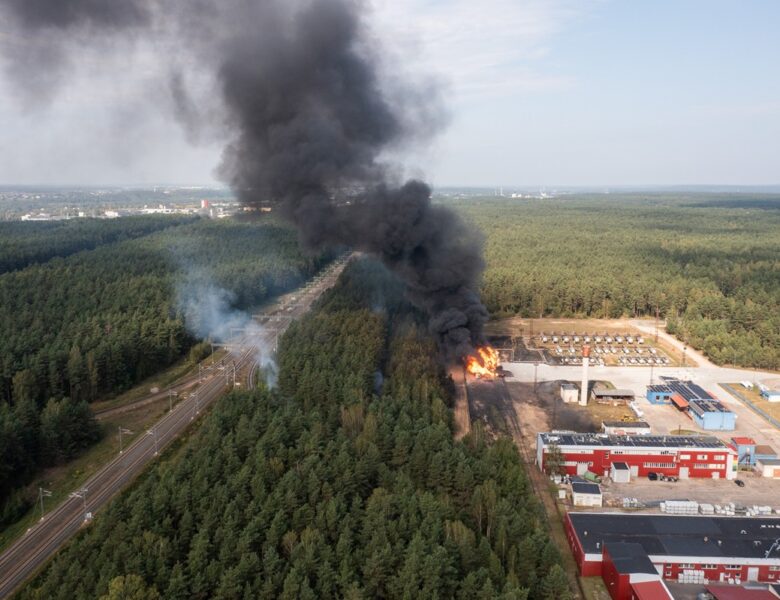 У Вільнюсі вибухнули вагони зі зрідженим газом