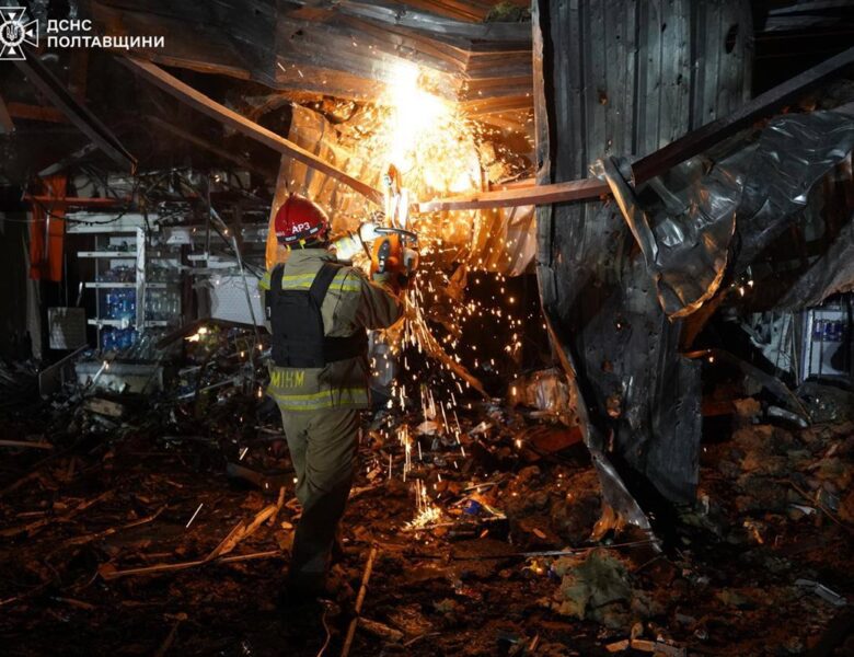 Удар по АЗС під Полтавою: число поранених зросло