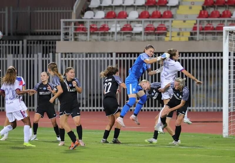 Відео поразки жіночого Колоса в Кубку Європи