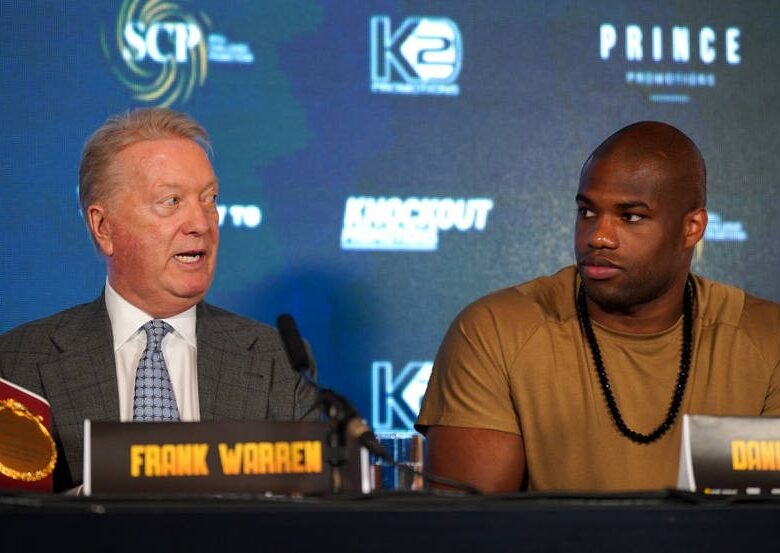 Воррен: Могли організувати бій між Дюбуа та Паркером, якби не травма