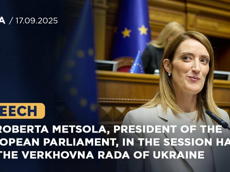 Speech by Roberta Metsola, President of the European Parliament, in the Verkhovna Rada of Ukraine