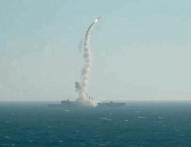 Захід-2025: Росія запустила гіперзвукову ракету