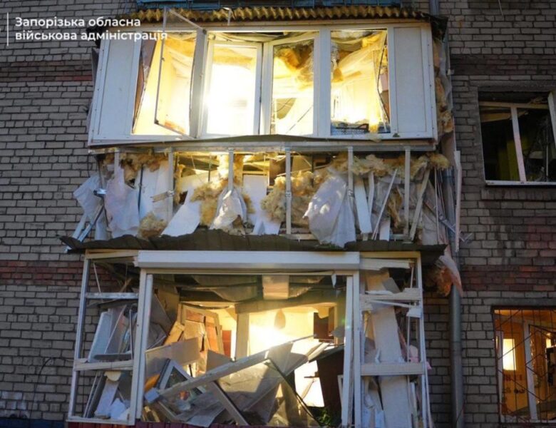 Запоріжжя під атакою “шахедів”, є руйнування