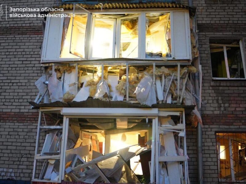 Запоріжжя під атакою “шахедів”, є руйнування