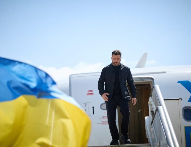 Зеленський прибув з візитом до Данії