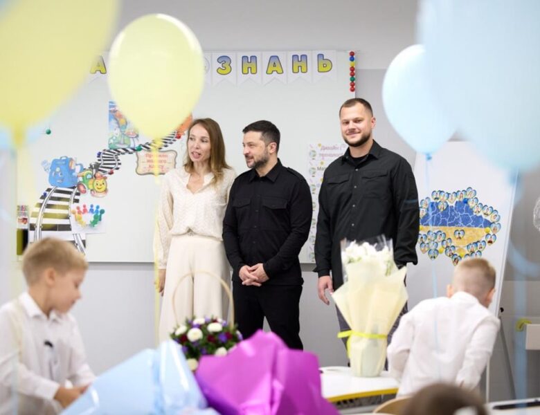 Зеленський відвідав початкову школу нового типу в Броварах