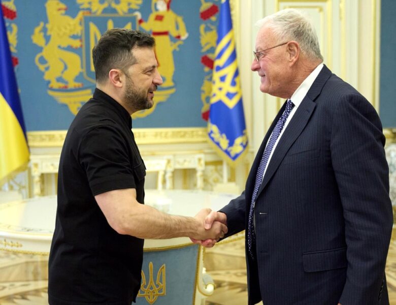 Зеленський жартома порівняв Келлога з ППО та запропонував громадянство