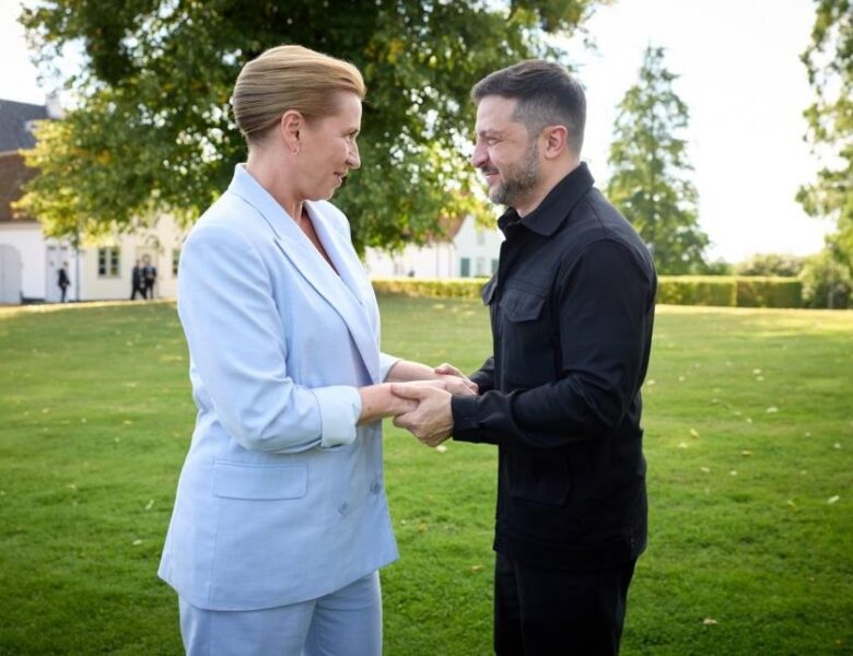 Зеленський зустрівся із прем’єркою Данії