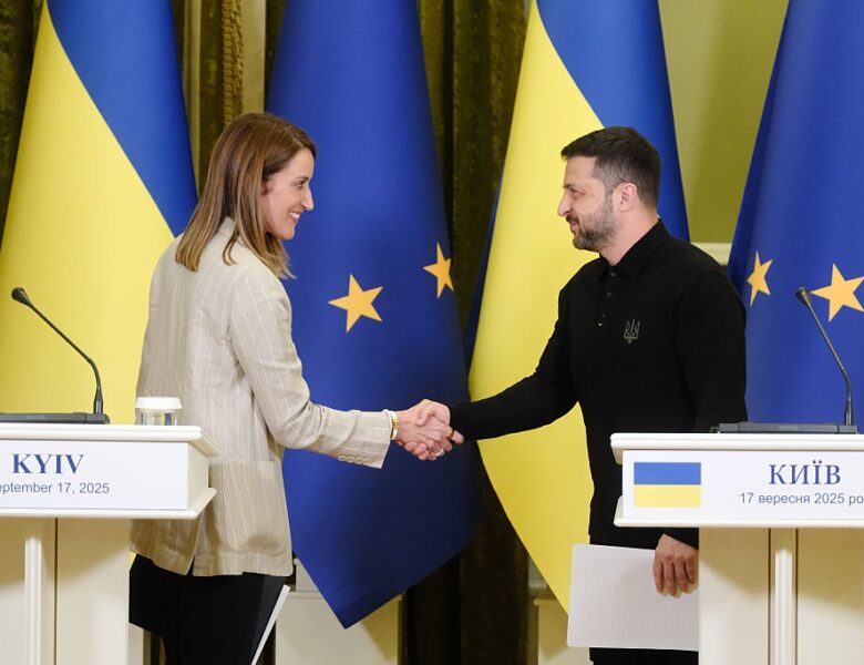 Зеленський зустрівся з головою Європарламенту