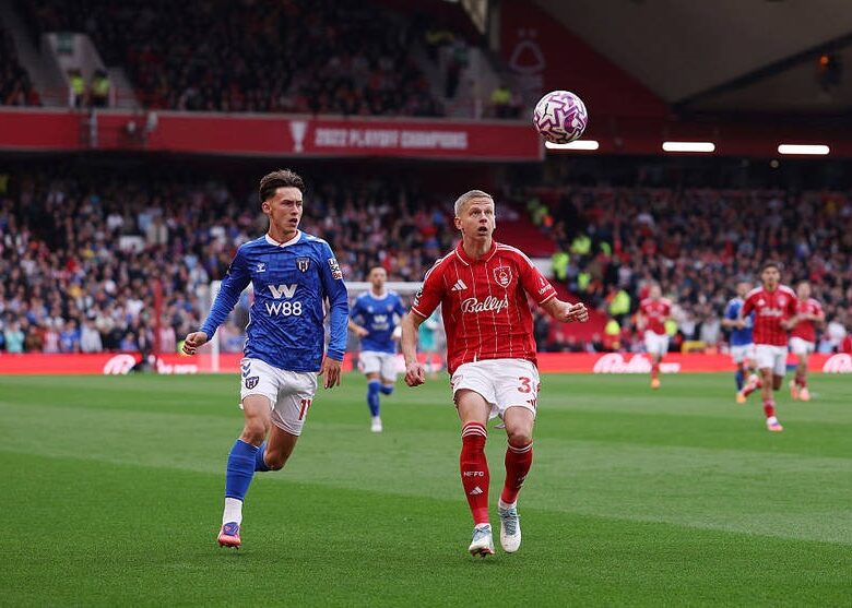 Зінченко провів четвертий матч за Ноттінгем Форест, а його команда програла