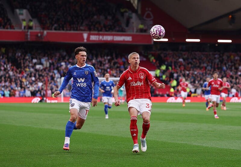 Зінченко провів четвертий матч за Ноттінгем Форест, а його команда програла