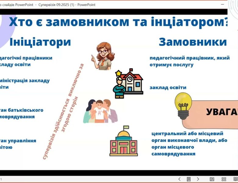 Супервізія для професійного зростання освітян