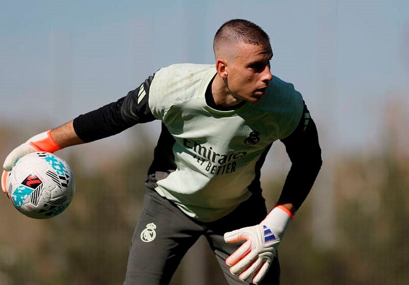 Андрій Лунін відіграв весь матч за Реал Мадрид