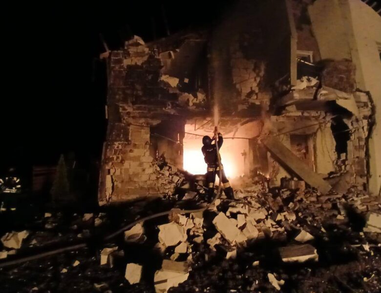 Атака на Київщину: з’явилися кадри наслідків