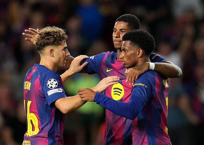 Барселона влаштувала розгром Олімпіакосу, граючи у більшості