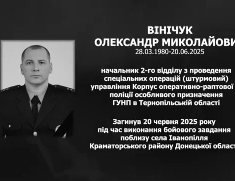 #назавжди_в_строю: Вінічук Олександр Миколайович