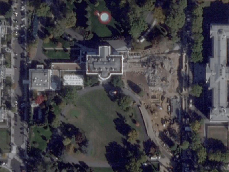 Частину Білого дому знесли задля бальної зали Трампа