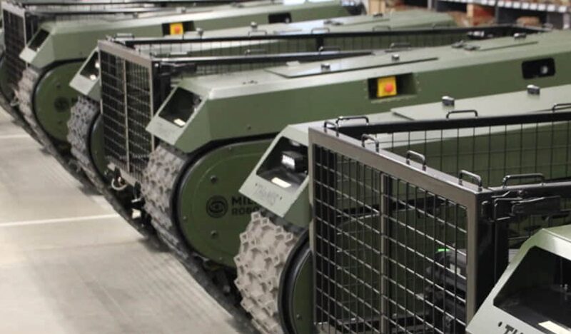 Естонія передасть Україні понад 150 бойових роботів THeMIS