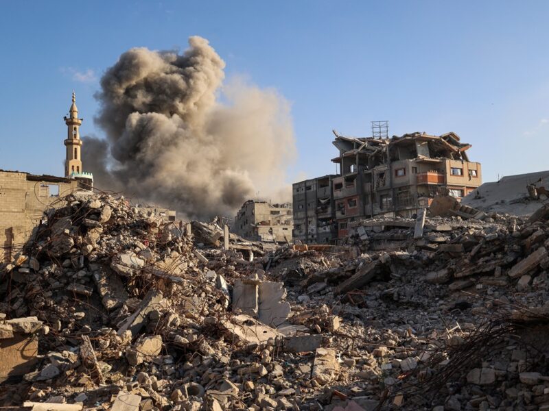 Ізраїль завдав удару по центральній частині Гази