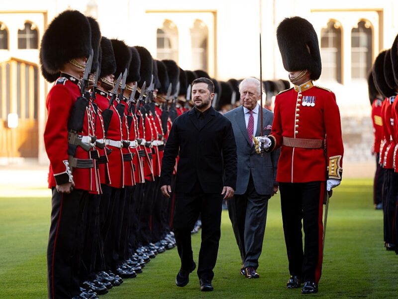 Коаліція охочих і король. Зеленський у Лондоні