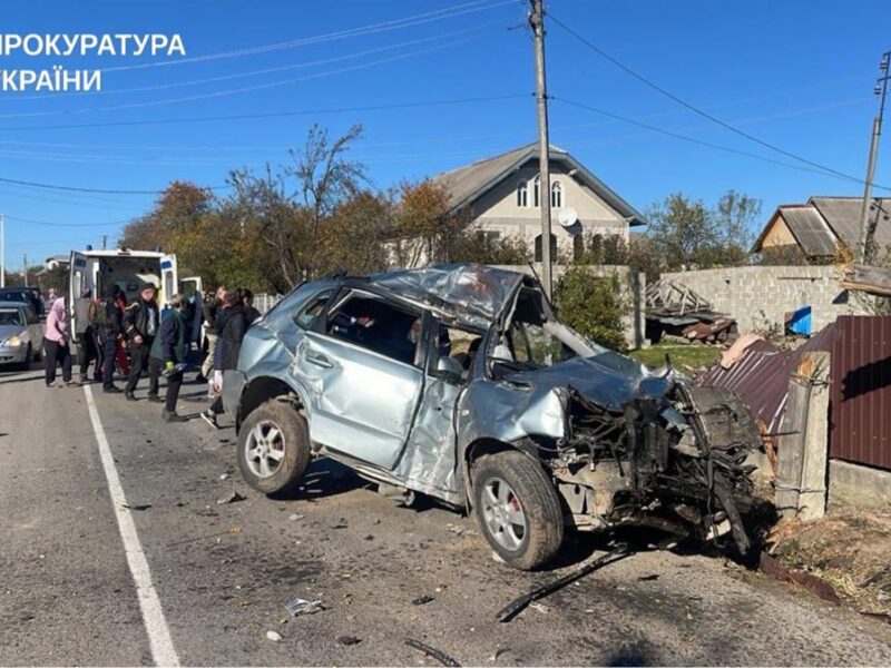 На Франківщині п’яний вчитель скоїв смертельну ДТП