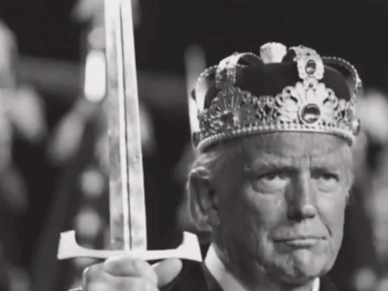 На тлі протестів у США Венс опублікував відео з Трампом в образі короля