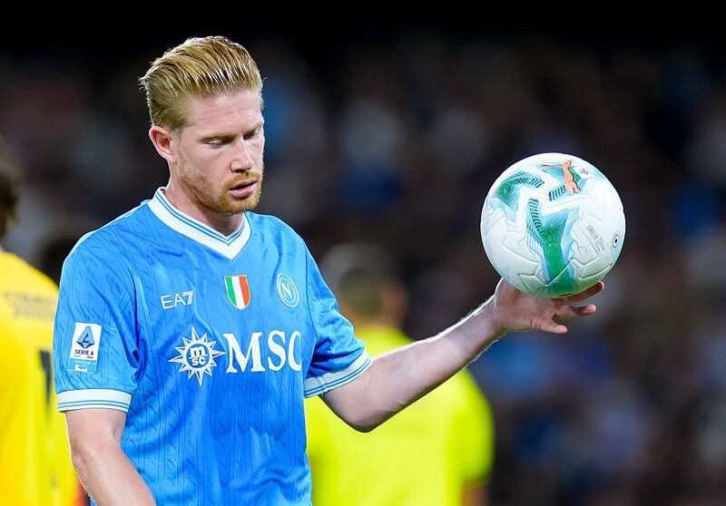 Наполі втратив Де Брюйне на тривалий термін