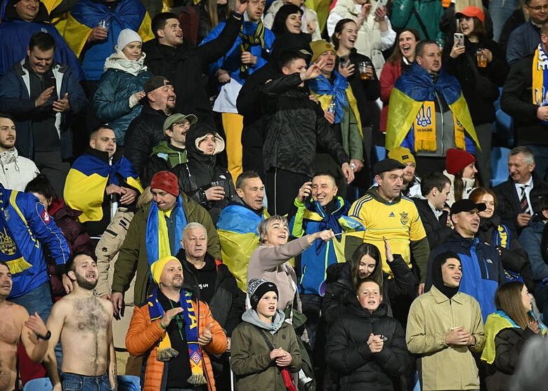 Названо кількість українських фанатів на матчі відбору до ЧС-2026