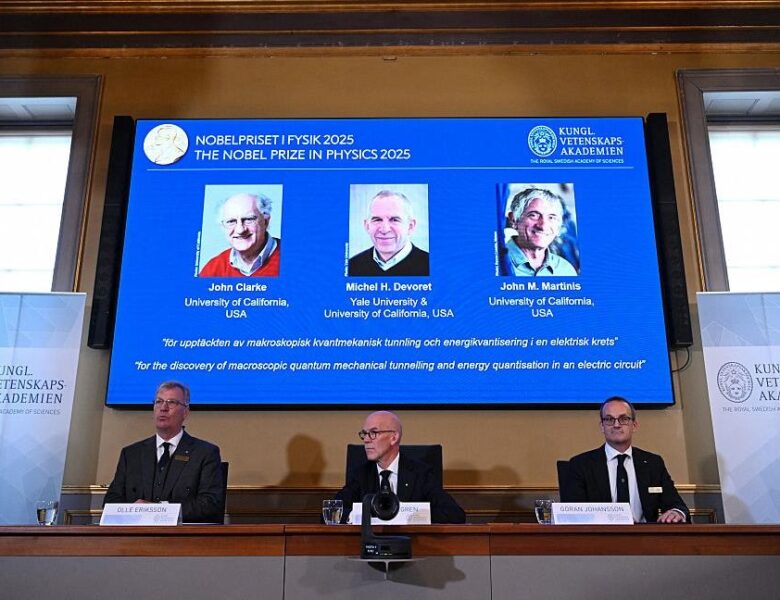 Оголошено лауреатів Нобелівської премії-2025 з фізики