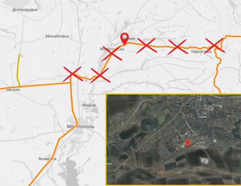 Партизани порушили рух поїздів РФ на окупованій частині Запоріжжя