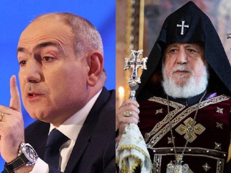 Пашинян: Католикос усіх вірмен незаконно захопив патріарший престол
