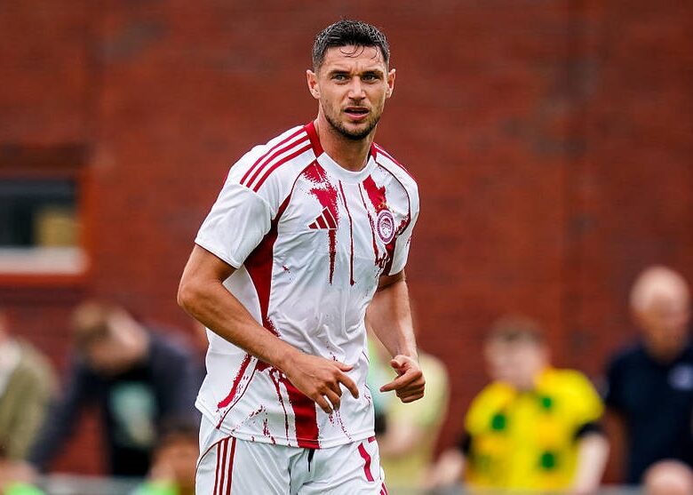 Перемогу Олімпіакосу над Ларисою дав дубль гравця