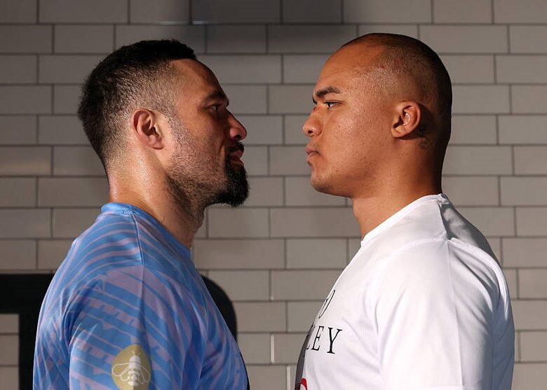 Після відкритого тренування Паркер і Вордлі провели дуель поглядів