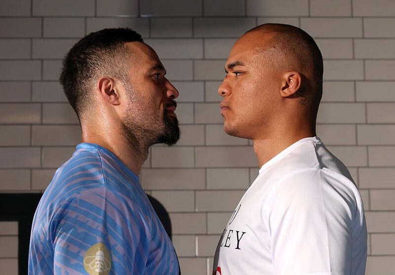 Після відкритого тренування Паркер і Вордлі провели дуель поглядів