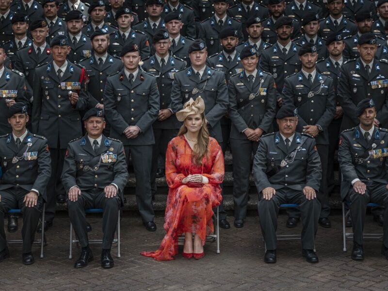 Принцеса Катаріна-Амалія вступила до війська