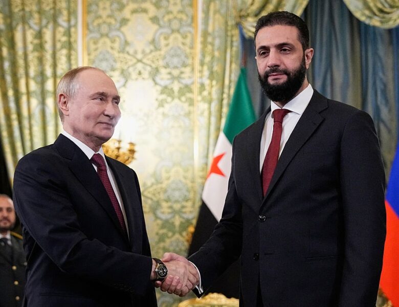 Путін пообіцяв підтримку новому лідеру Сирії