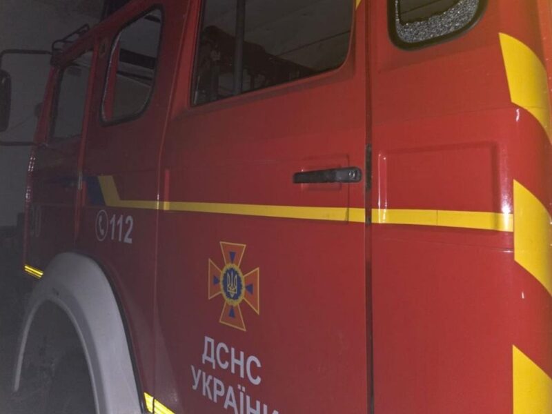 Росіяни атакували рятувальників під час гасіння пожежі на Запоріжжі