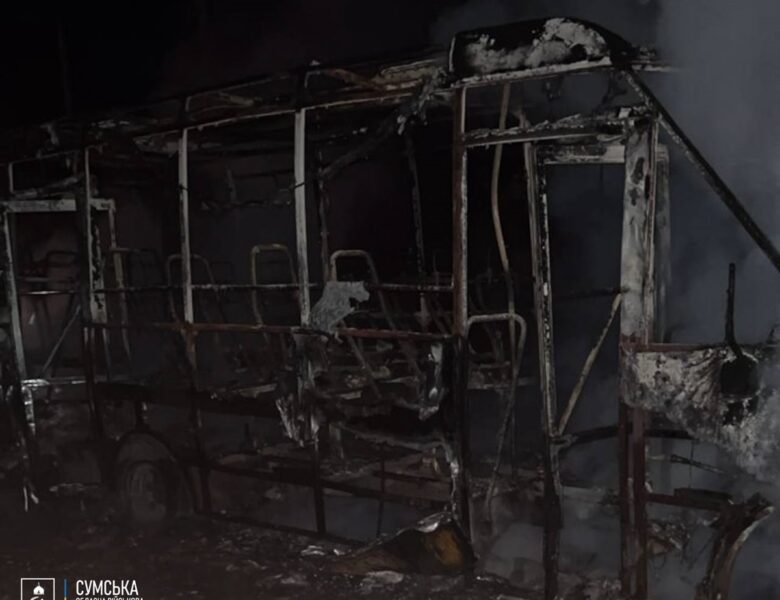 Росіяни вдарили по мікроавтобусу на Сумщині