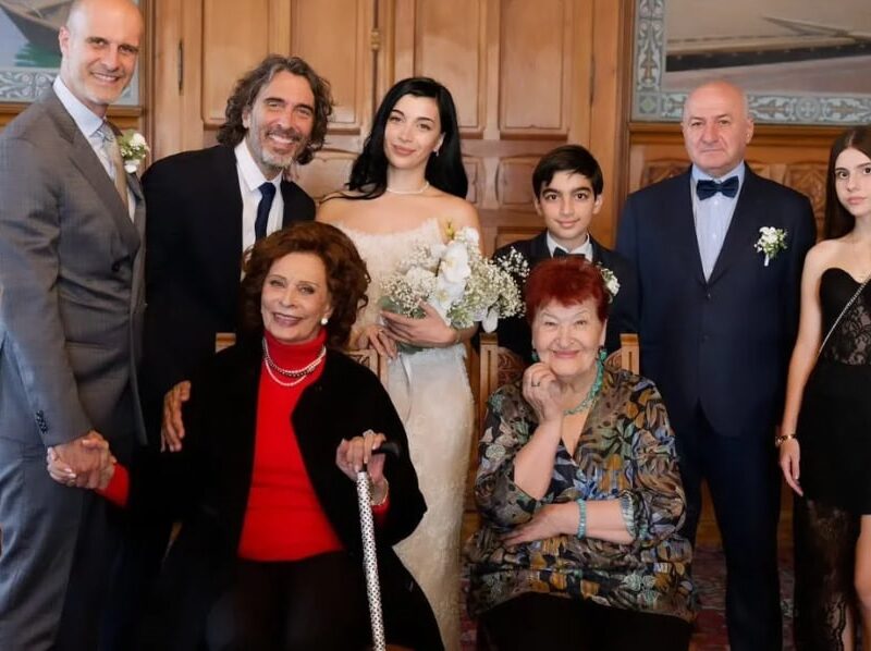 Софі Лорен відвідала весілля сина Карло Понті-молодшого