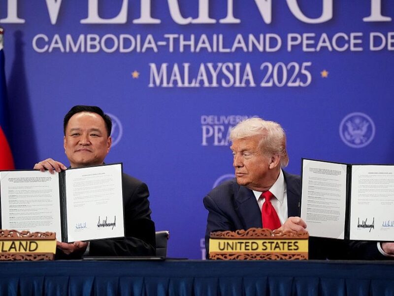 Таїланд і Камбоджа підписали мирну угоду в присутності Трампа