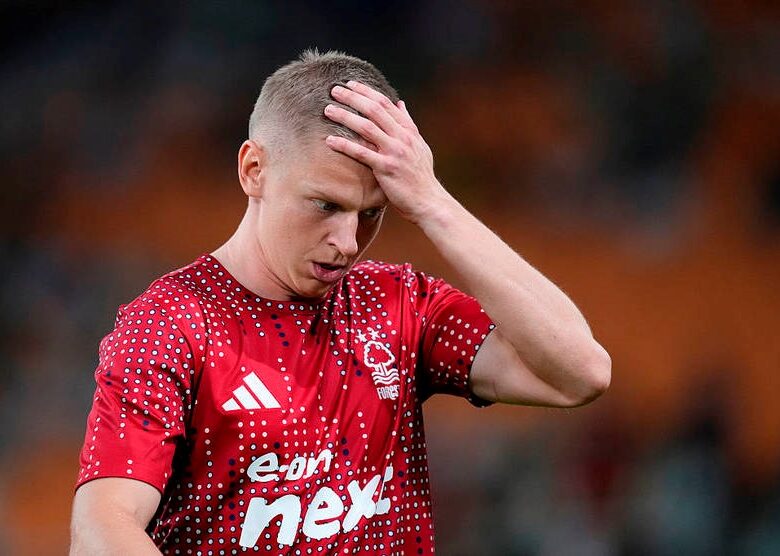 Тренер Ноттінгем Форест: У Зінченка травма паху, але це ненадовго