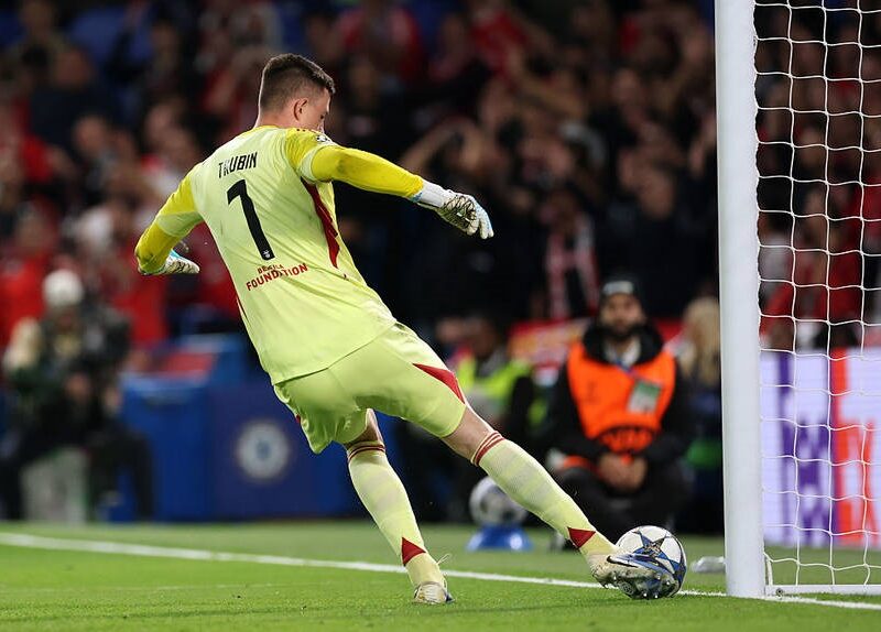 Трубін очолив рейтинг гравців Бенфіки в матчі з Челсі, Судаков – у топі