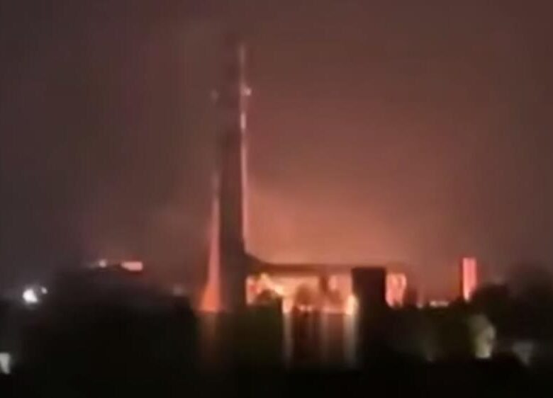У Брянській області після атаки спалахнула ТЕЦ