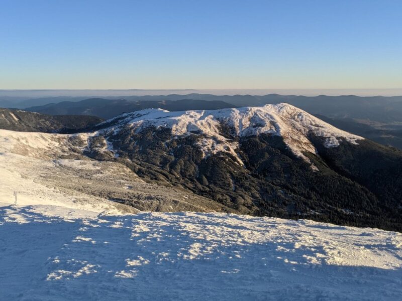 У Карпатах похолодало до 8 градусів морозу