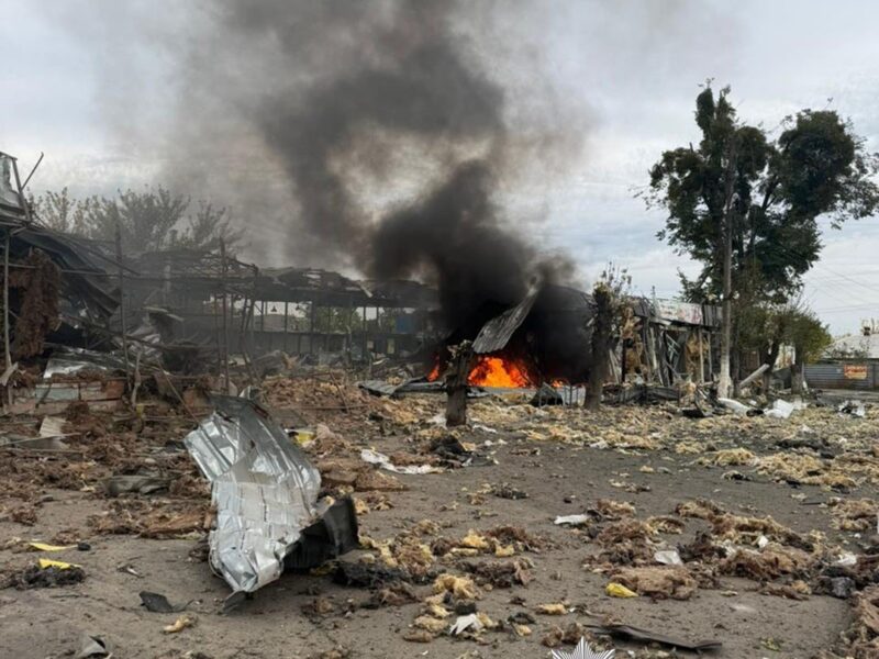 У Костянтинівці росіяни вбили чоловіка, коли той копав могилу