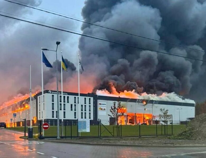 У Львові горить індустріальний парк
