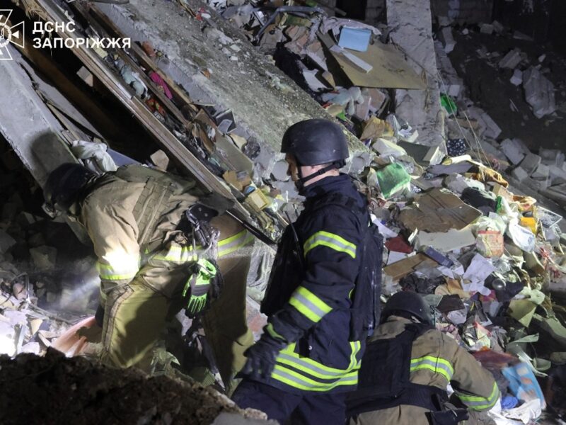 У Запоріжжі деблокували тіло другої жертви атаки