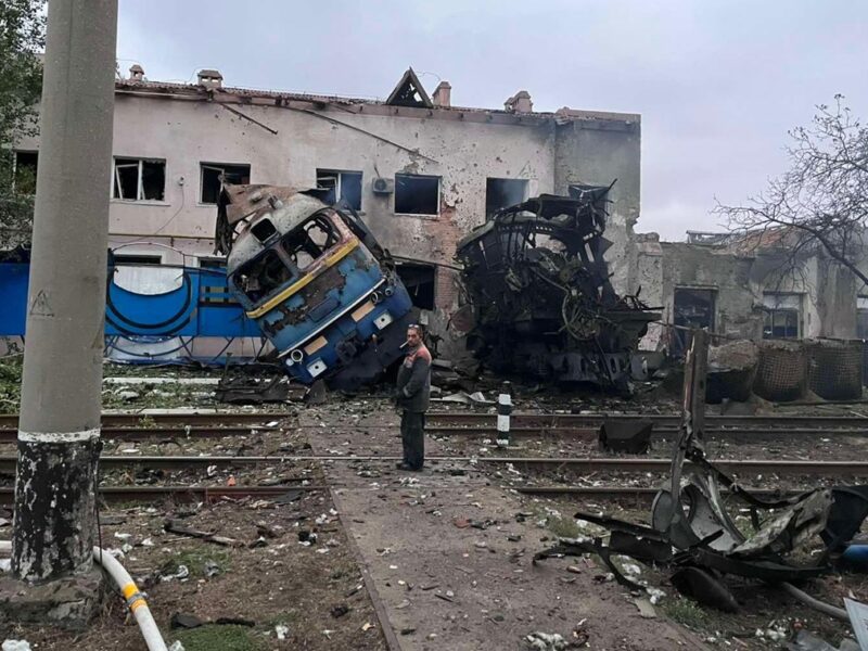Удари РФ по Україні: постраждало депо в Одесі