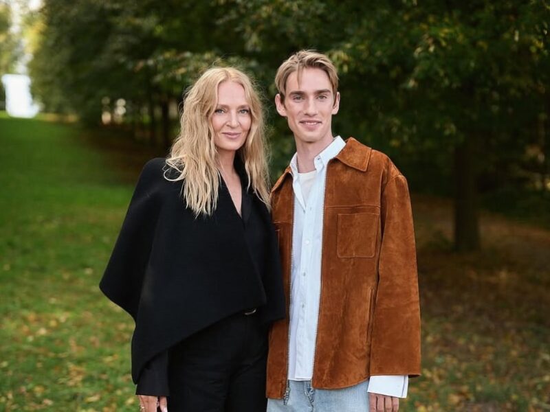 Ума Турман показала свого 23-річного сина