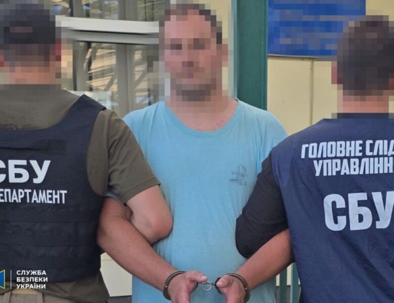 Затримано далекобійника, який коригував удари росіян по Україні